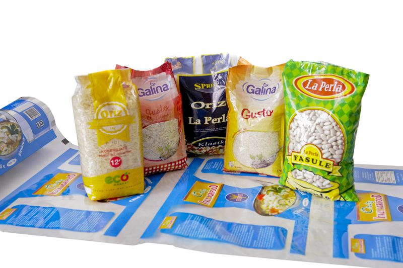 Rice & Pasta packaging